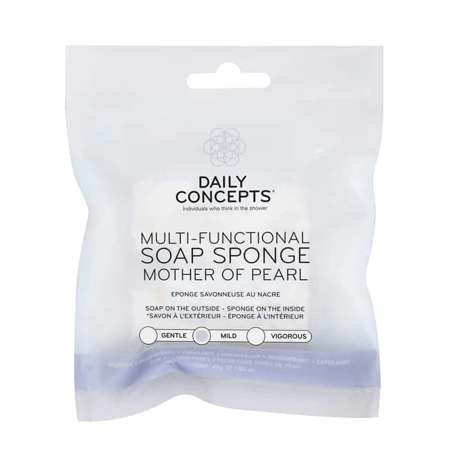 DAILY CONCEPTS Multi-Functional Soap Sponge Mother of Pearl