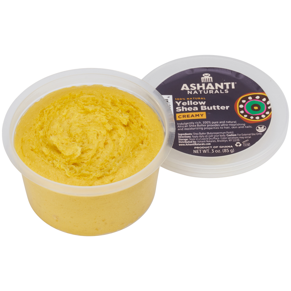 ASHANTI NATURALS Creamy Yellow Shea Butter