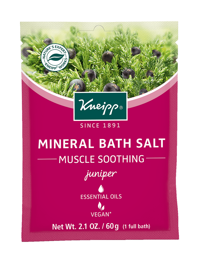 KNEIPP “Muscle Soothing” Juniper Mineral Bath Salt Soak