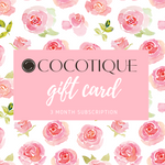 COCOTIQUE Beauty Box 3 Month Gift