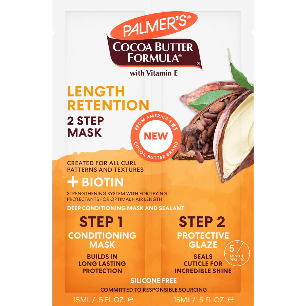 PALMER’S® Cocoa Butter Formula Length Retention 2 Step Mask