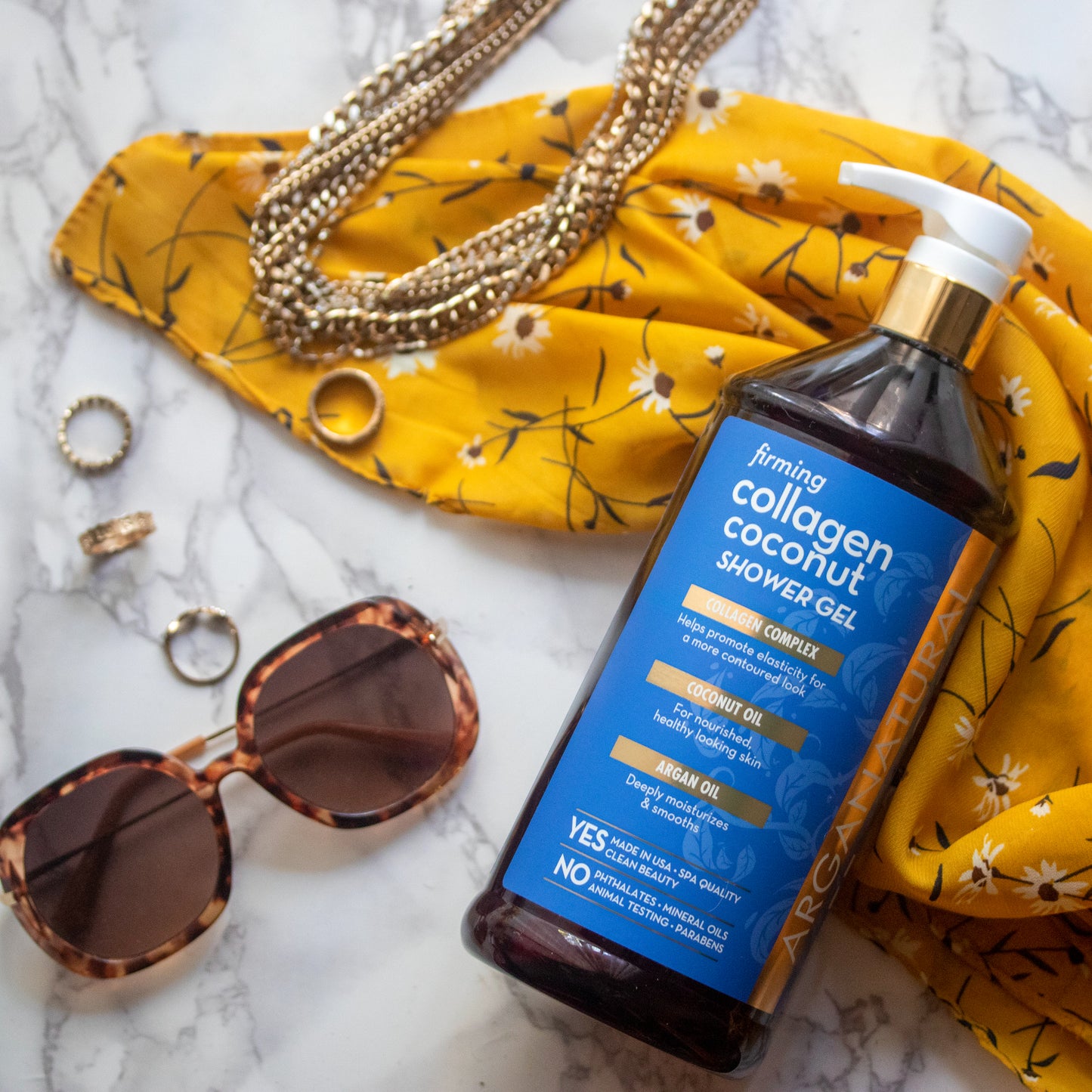 Discover Arganatural Firming Coconut Collagen Shower Gel