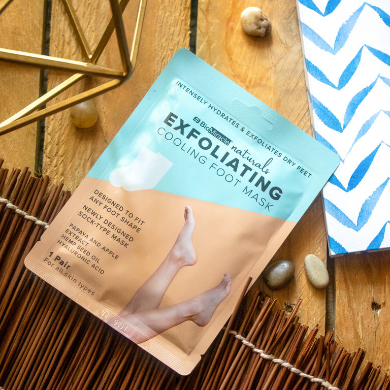 Why Bio Miracle’s Exfoliating Cooling Foot Mask Is for You