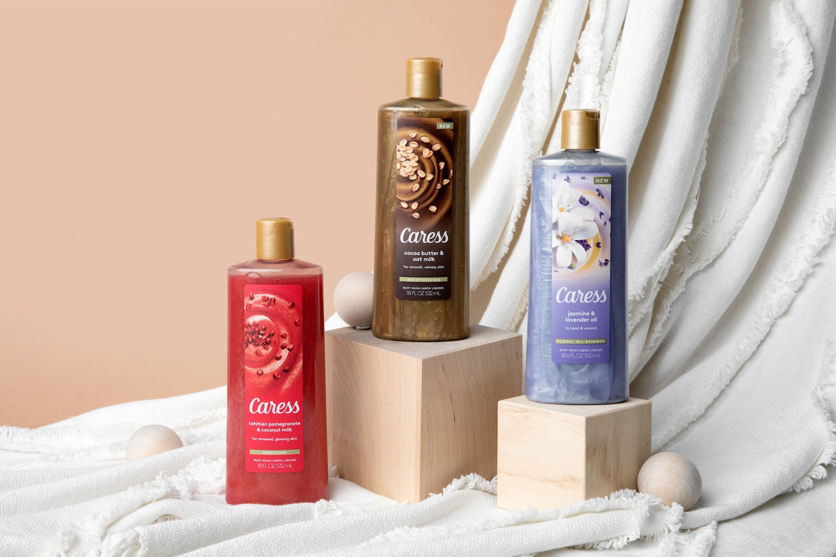 Discover Exquisite Mood-Boosting Scents With Caress Body Wash