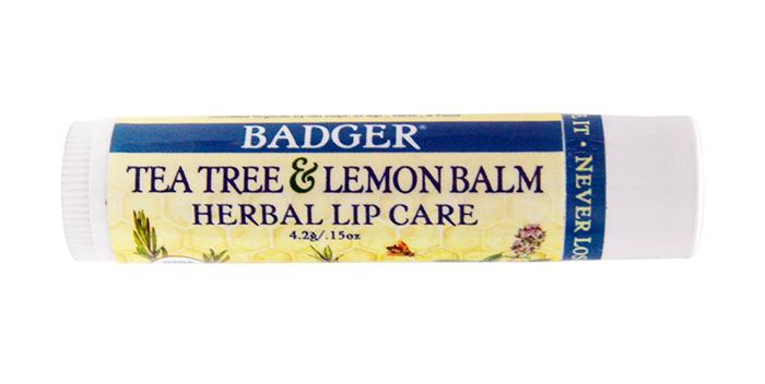 PRODUCT REVIEW: Badger Tea Tree & Lemon Balm Herbal Lip Care