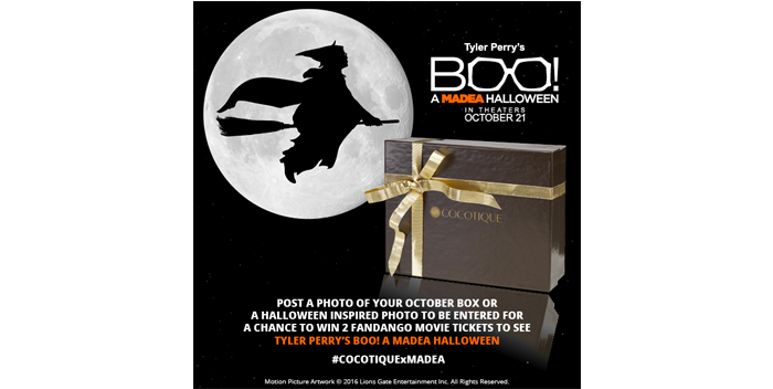 COCOTIQUE Partners with Tyler Perry’s BOO! A Madea Halloween!