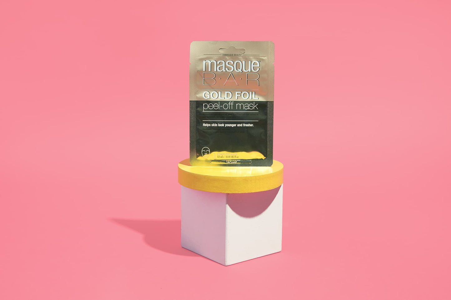 Detoxify Skin with Gold Foil Peel-Off Mask