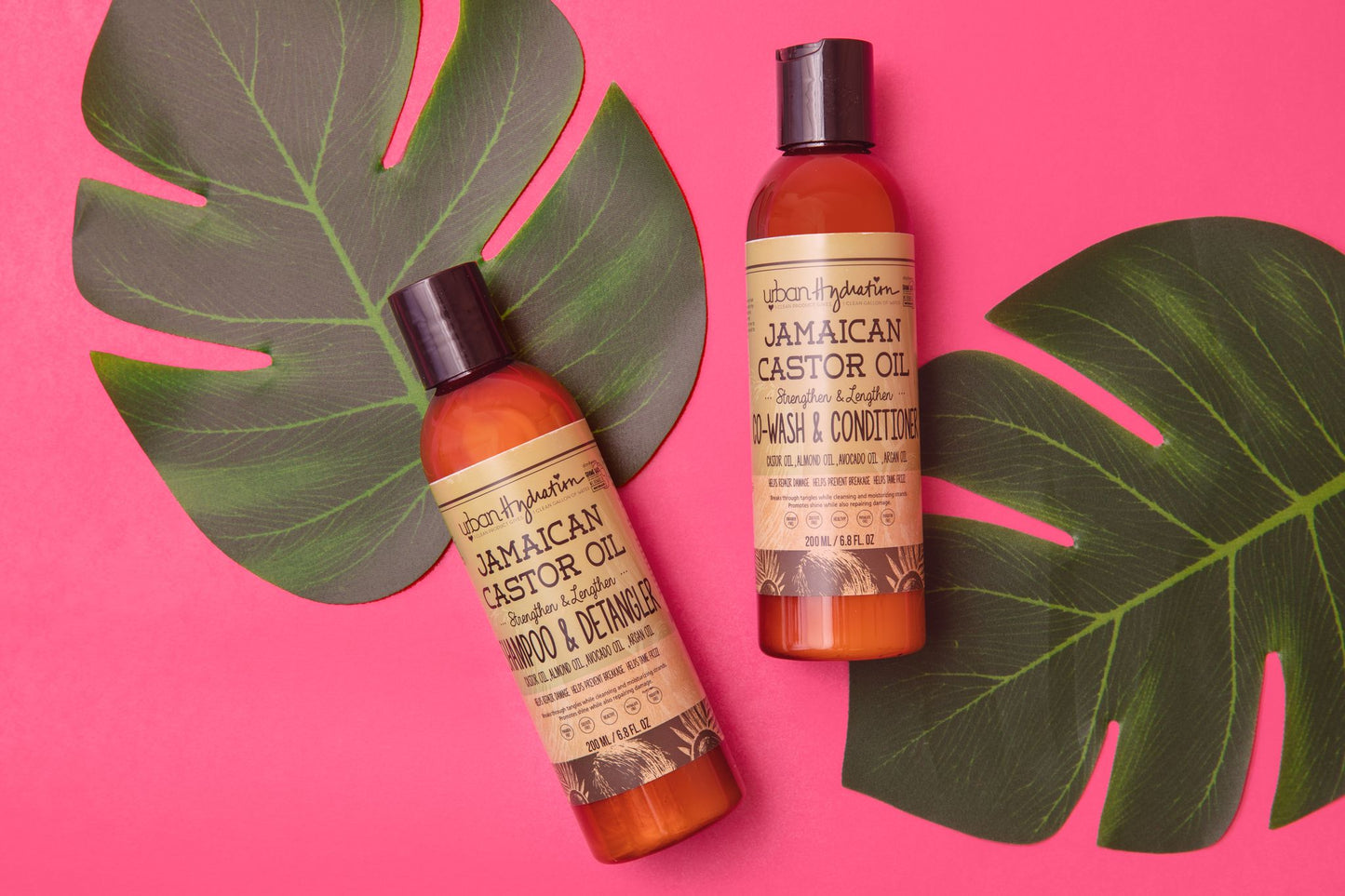 Detangle & Style With Urban Hydration’s Jamaican Black Castor Oil Products