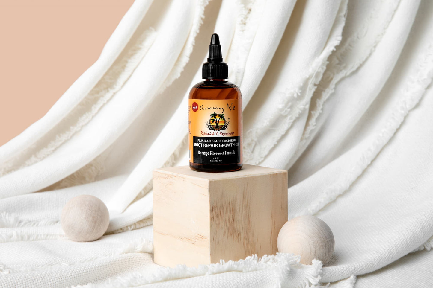 Get Maximum Hair Growth with SUNNY ISLE Jamaican Black Castor Oil Repair Growth Oil