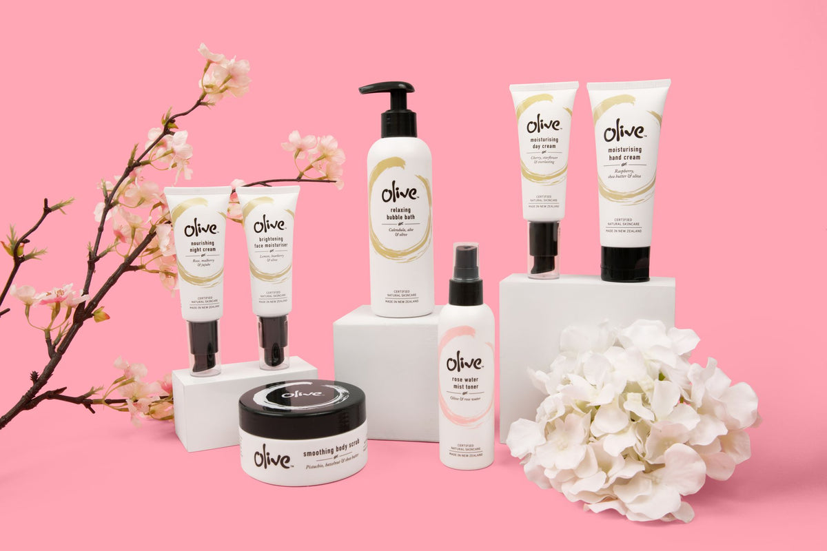 Turn Your Self-Care Routine All The Way Up With Olive Natural Skincare