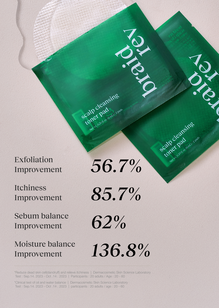 Braid Rev Scalp Cleansing Toner Pad Pouch