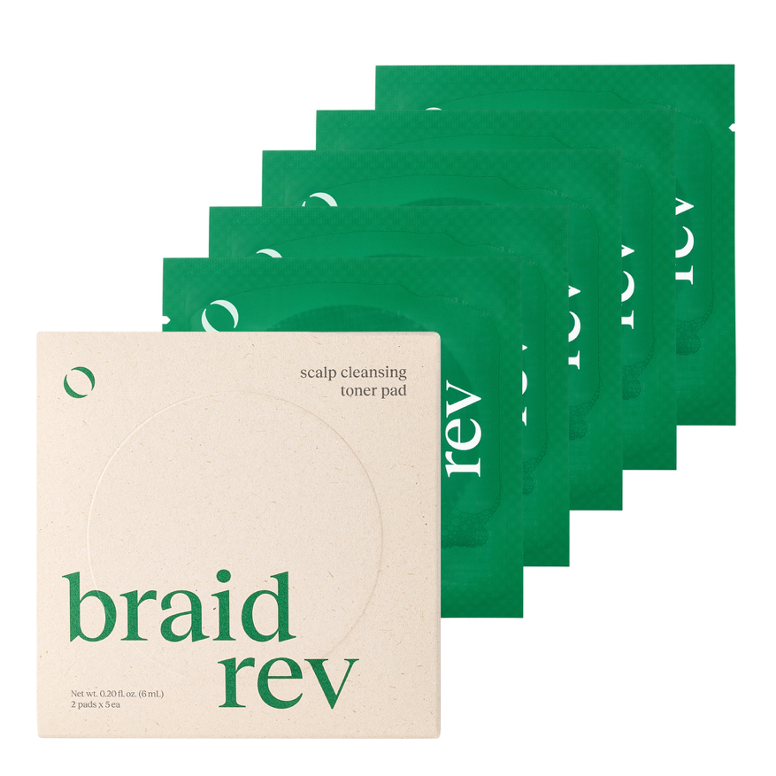 Braid Rev Scalp Cleansing Toner Pad Pouch