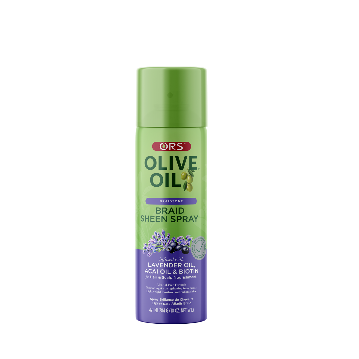 ORS OLIVE OIL BRAIDZONE Braid Sheen Spray – COCOTIQUE