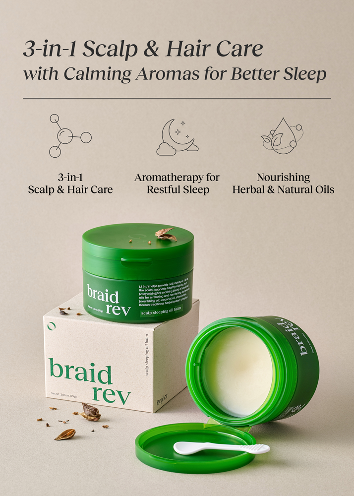 Bephor Braid Rev Scalp Sleeping Balm Oil