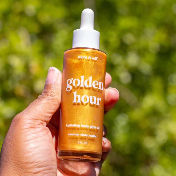 TERRA AND SELF Golden Hour Body Glow Oil – COCOTIQUE