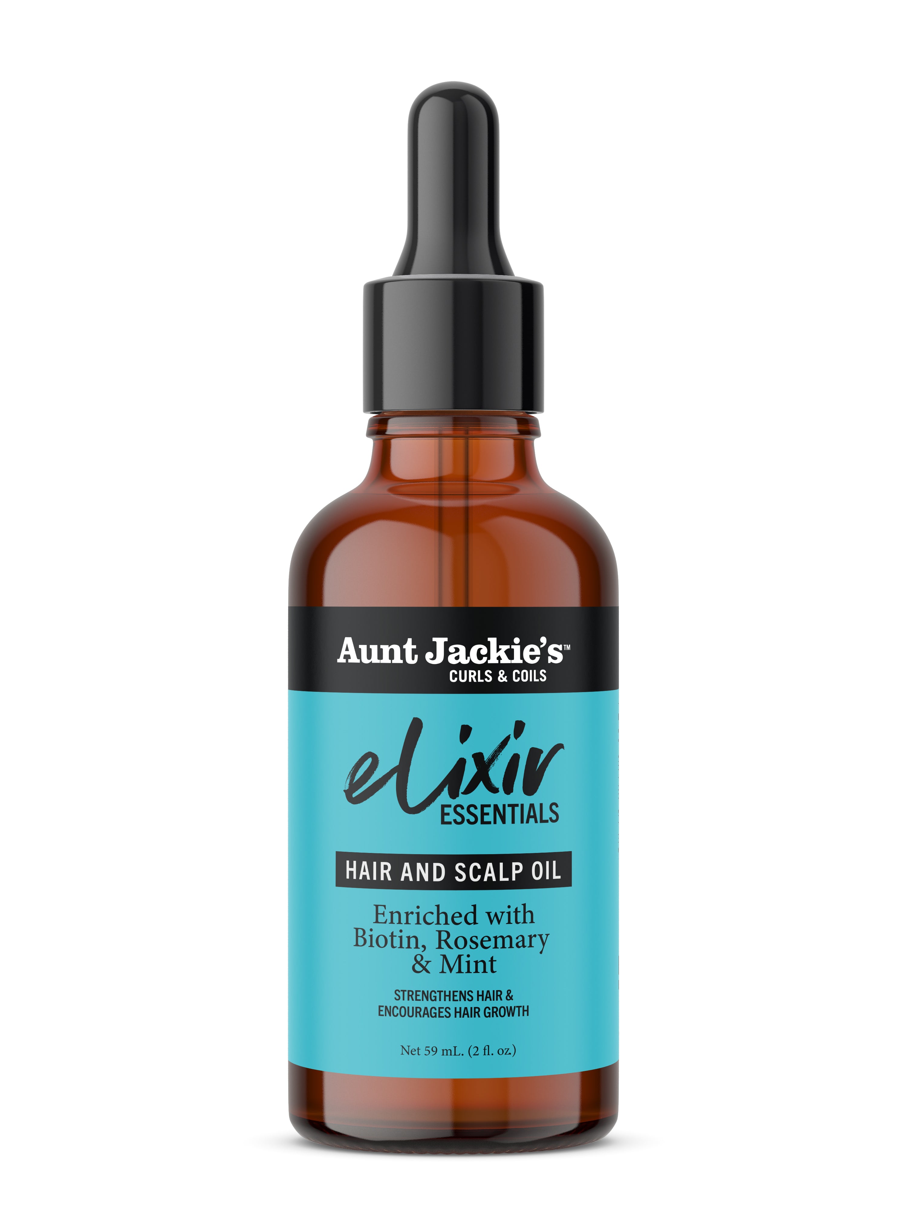 美容液 Jackie AUNT JACKIE'S Biotin, Rosemary, & Mint Elixir – COCOTIQUE
