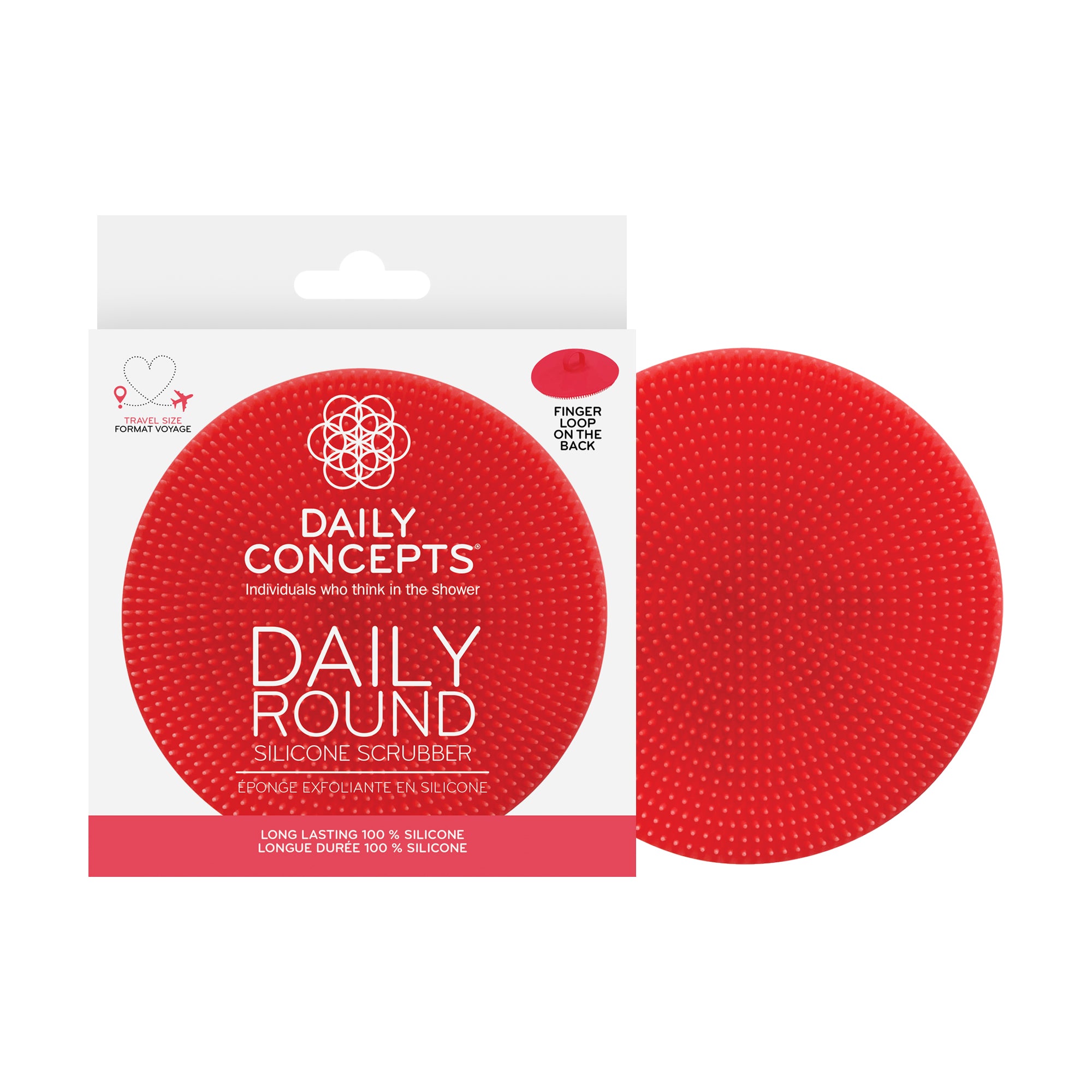 Daily Concepts Multi Functionnal Soap Sponge, Charcoal (Pack of 3)
