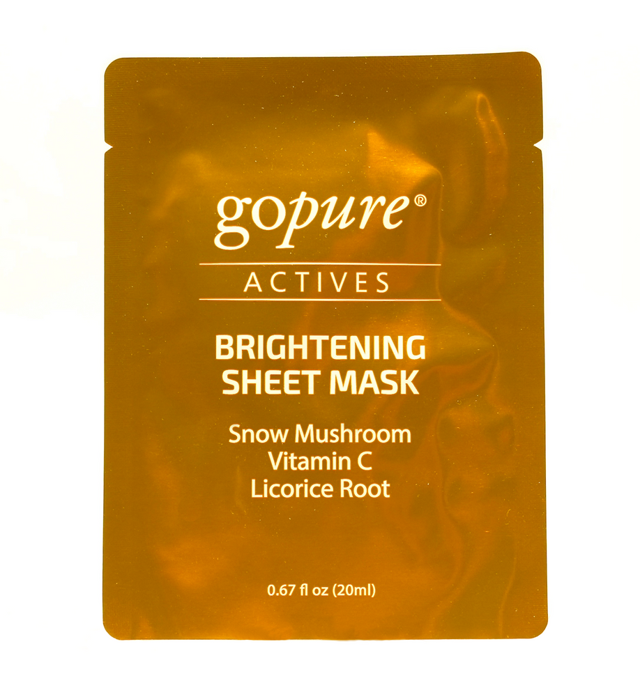 gopure Actives Brightening Sheet Mask