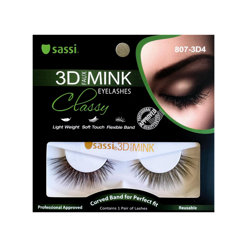 SASSI 3-D Faux Mink Lashes – Classy