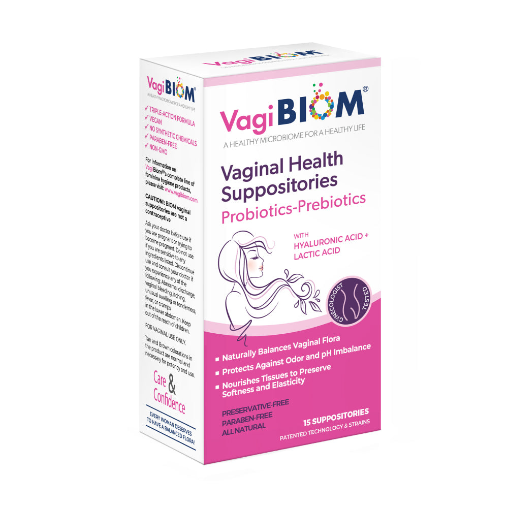 VagiBiom Vaginal Probiotic Suppository