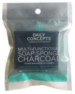 DAILY CONCEPTS Multi- Functional Soap Sponge Charcoal