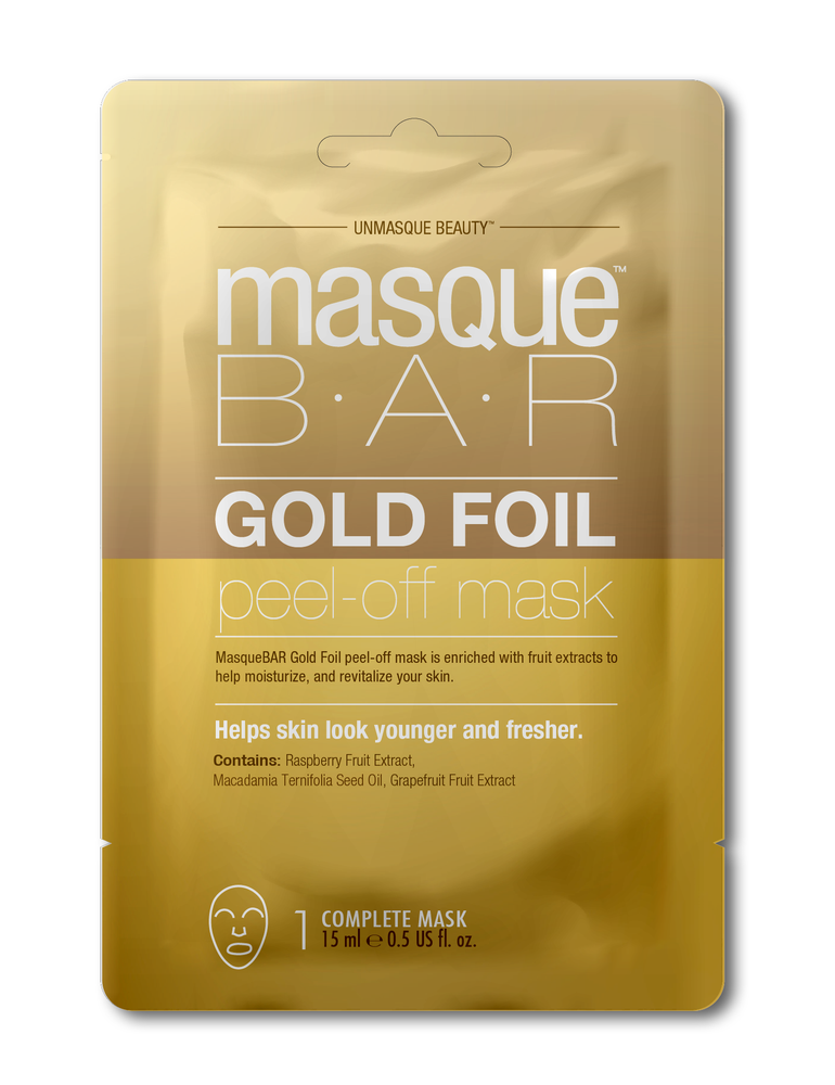 MasqueBAR Gold Foil Peel-Off Mask