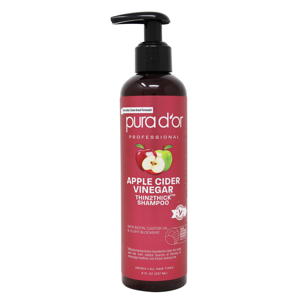 PURA D'OR PROFESSIONAL Apple Cider Vinegar Thin2Thick Shampoo